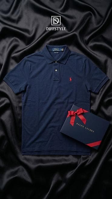 pol palto: Polo Ralph Lauren kişi polo köynəyi - Klassik 2 düyməli yaxalıq — 1