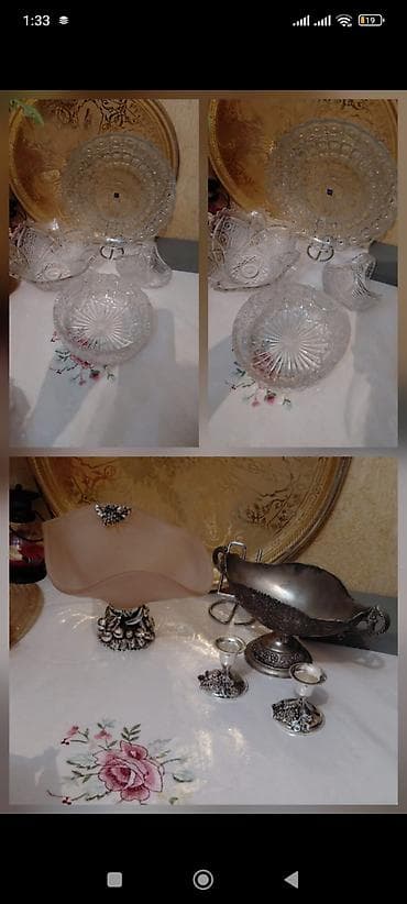 qatiq: Nahar dəsti, rəng - Ağ, Farfor — 6