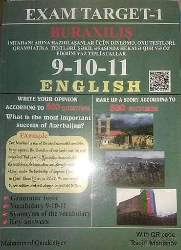 Məhsul: EXAM TARGET-1 – Buraxılış üçün İngilis dili vəsaiti (9–10–11)