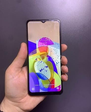 honor pad x8b: Samsung Galaxy A12, 32 GB, rəng - Qara, Barmaq izi — 4