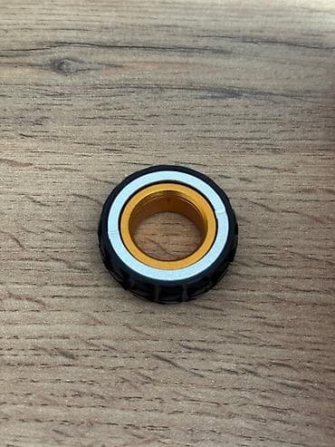 Silver Ring Figet Fidget Titanium toy - oyuncaq — stressi azaltmaq