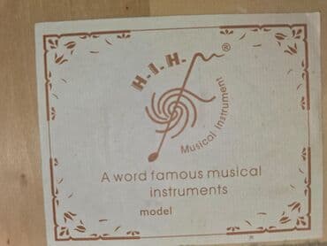 Akkordeonlar: Akustik gitara, 6 sim, İşlənmiş, Ünvandan götürmə, Ödənişli çatdırılma — 7