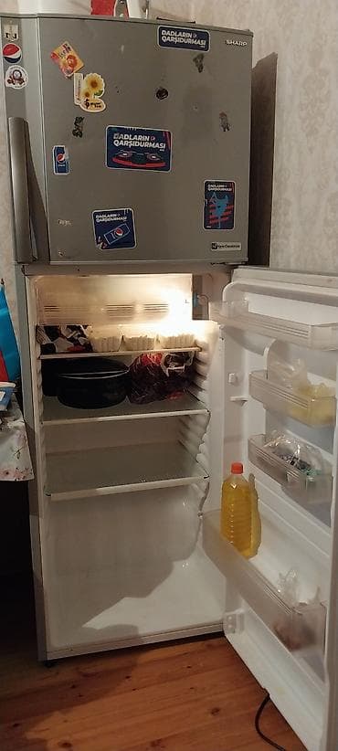 mafia 2: 2 qapılı Sharp Soyuducu Satılır, rəng - Boz — 2