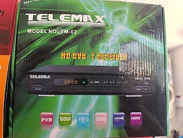 TELEMAX TM-02 HD DVB-T qəbuledici - Rəqəmsal yerüstü TV üçün HD DVB-T lalafo.az -da TELEMAX TM-02 HD DVB-T qəbuledici - Rəqəmsal yerüstü TV üçün HD DVB-T
