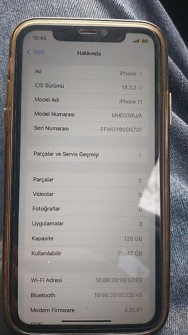 Компьютеры, ноутбуки и планшеты: IPhone 11, 128 ГБ, Белый, Face ID — 3