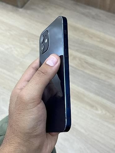 iphone xs plata: IPhone 12, 128 GB, Mavi, Face ID — 6