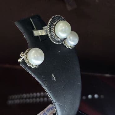 купить дом баку: Dəstə daxildir: Üzük, Sırğa, Gümüş, 925 Əyar — 2