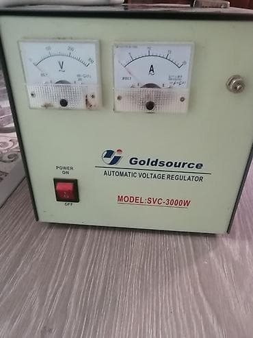 ev isiqlari: Goldsource SVC-3000W avtomatik gərginlik tənzimləyicisi - Güc: 3000W — 2