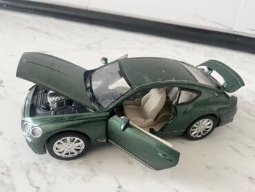 Maket avtomobil – metal die-cast model - Korpus: yaşıl metalik rəng — 2