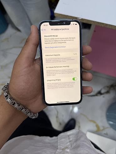 note 12 pro 5g: IPhone 12, Mavi, Face ID — 3
