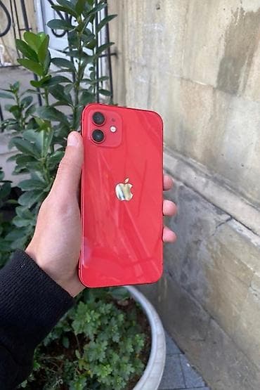 ayfon 13 ucuz: IPhone 12, 128 GB, Qırmızı — 1
