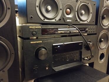 dvd караоке: Orginal Marantz 7.1 Səsgücləndirici SR6001 Marantz Dvd DV6001 Jamo — 2