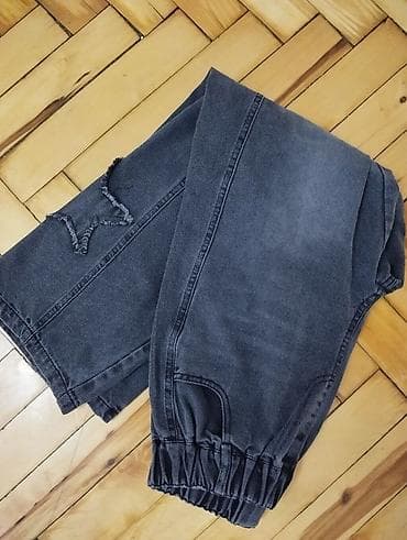 dəri şalvar: Cins Şalvar 14 16 yaş 3 4 dəfə geyinilib təzədən secilmir — 7