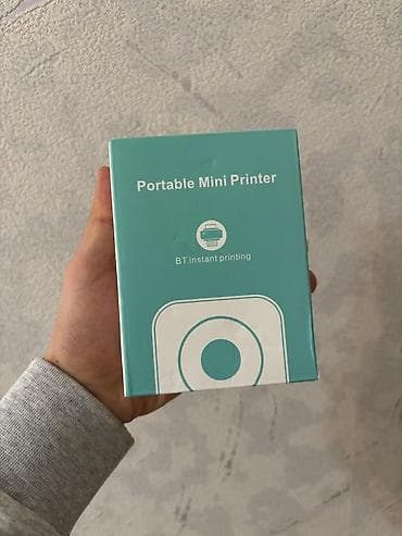 Printerlər: Mini printer İstenilen şəkillər, stickerler, yazılar çıxara bilərsiz — 4