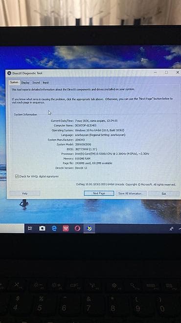 lalafo noutbuklar: İşlənmiş Lenovo ThinkPad, 14 ", Intel Core i5, 256 GB, Ünvandan götürmə — 2