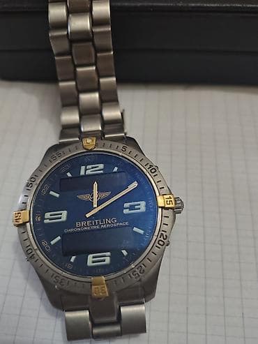 idman saatlari: Qol saatı, Breitling, rəng - Mavi — 1