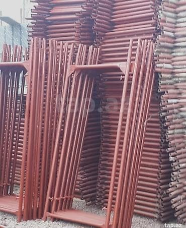 i̇ran peçi ucuz: Tikinti və təmir işləri üçün metal skafold, qüllə tipli səyyar iskele — 2