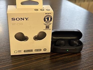 iphone x dubay: Yeni Simsiz (Bluetooth) Qulaqcıqlar, Sony, rəng - Qara — 3