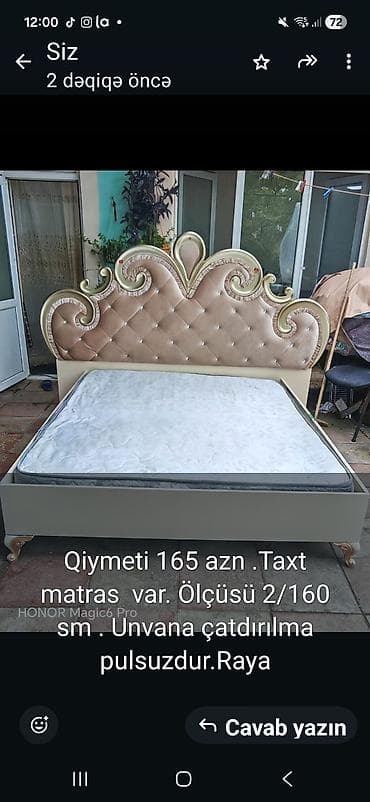 İkinəfərlik, Pulsuz matras, Siyirməsiz, Taxta
