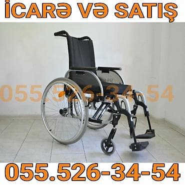 araba: İcarə və satış üçün əlil arabası - Universal manual model: böyük arxa — 2