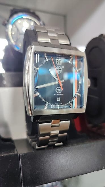 qol saati: TAG Heuer Monaco avtomatik saatlar - Model: Monaco (kvadrat kasa — 2