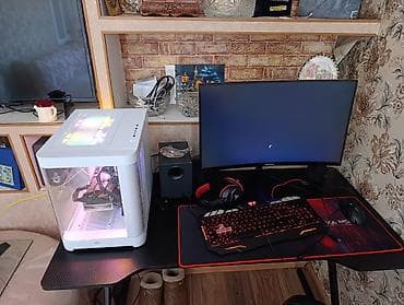 midi klaviatura: Gaming stolüstü kompüter seti. Processor i5 13400f (13gen) 10nüvəli — 2