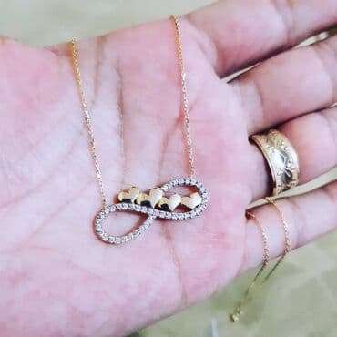 qizilin satis qiymeti: Boyunbağı, Sarı qızıl, 585 Əyar, 266 g — 2