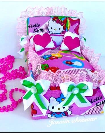 damla divan desti: Məhsul: Əl işı miniatür mebel dəsti – kuklalar üçün yataq və divanlar — 10