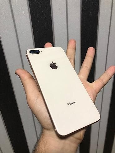 iphone 70: IPhone 8 Plus, 64 GB, Qızılı, Barmaq izi, Simsiz şarj — 1