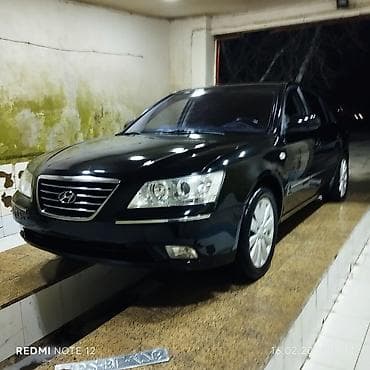 cruze diskleri: Hyundai Sonata sedan – qara rəngli, klassik dizayn. Texniki və xarici — 3