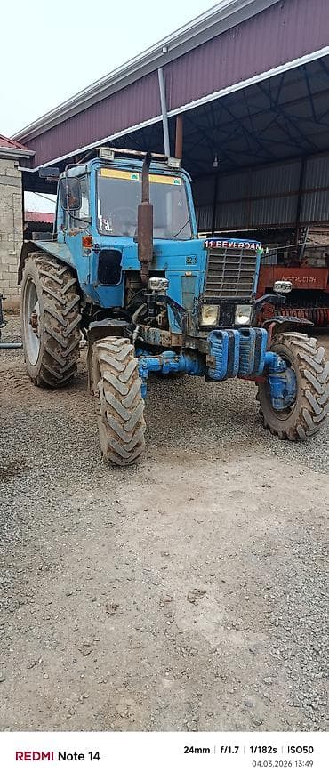 Belarus MTZ-82.1 təkərli traktor - 4x4 (ön dartı) aqreqatlı - — 8