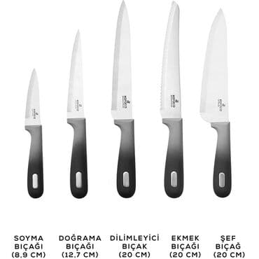 набор ножей zepter: Karaca bicaq desti
yeni
qutuda — 2