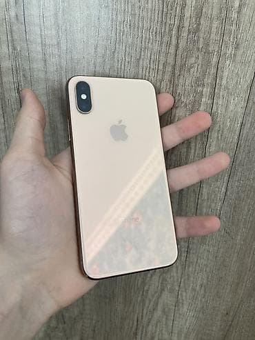 IPhone Xs, 64 GB, Qızılı, Simsiz şarj