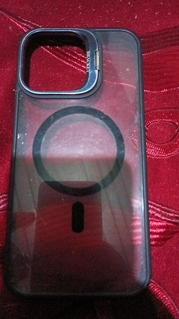 Maqnitli şəffaf telefon qabı - Model uyğunluğu: iri kamera bloklu
