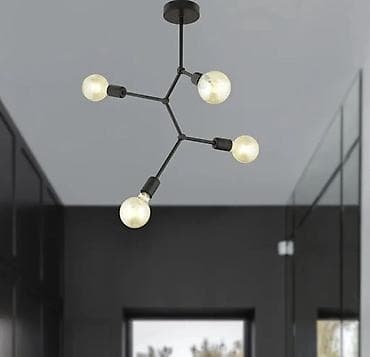 çilciraq: Çılçıraq, 4 lampa, Metal — 2