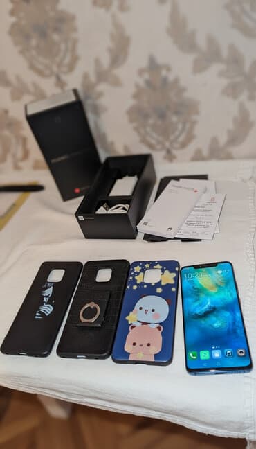 huawei nova: Huawei Mate 20 Pro, rəng - Mavi, Barmaq izi — 1