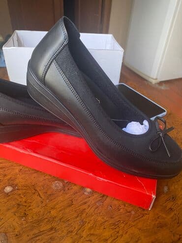 qara mokasinlər: FLO, Ölçü: 40, rəng - Qara, Yeni — 2