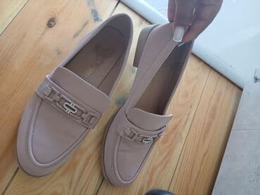 tangetka ayaqqabi modelleri: Ölçü: 38, rəng - Bej, İşlənmiş — 1