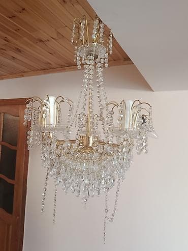 samdanlar: Çılçıraq, 8 lampa, Metal — 3