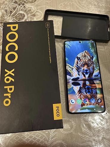 Poco X6 Pro, 512 GB, rəng - Qara, Barmaq izi
