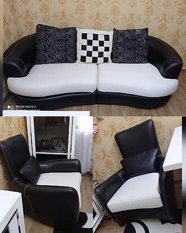 İşlənmiş, Divan, 2 kreslo — 1
