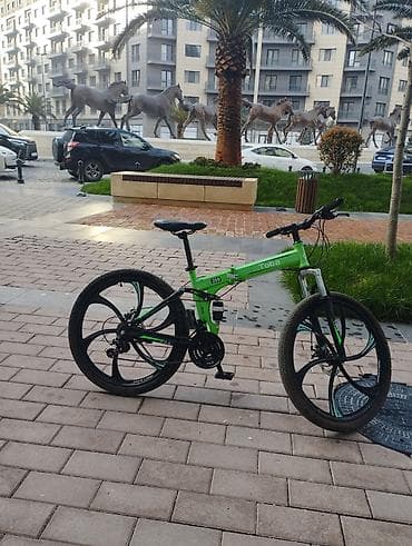 velosibet mtb: Toba qatlanan dağ velosipedi - Çərçivə: qatlanan alüminium tipli — 1