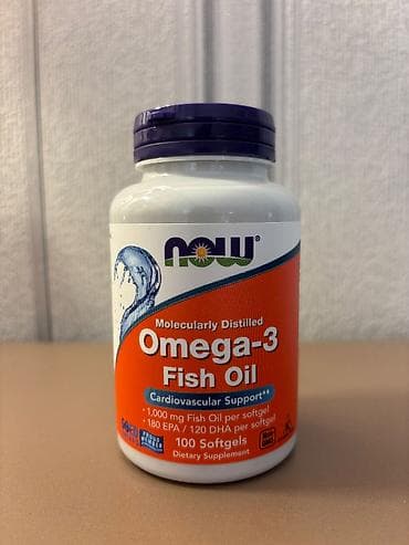 qliserin: Məhsul: NOW Omega-3 Fish Oil – Molekulyar distillə olunmuş balıq yağı — 1