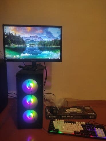 windows 10: Barter Gaming PC – Windows 10 Pro, RGB işıqlandırma ilə — 1