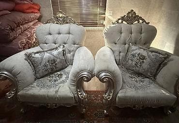 куплю мебель бу баку: Б/у, Диван, Кресла — 3