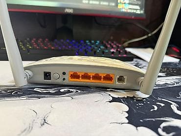 nokia modem router: TP-Link TD-W8961N ADSL2+ Modem Router Xüsusiyyətlər: - 300 Mbps-ə — 3