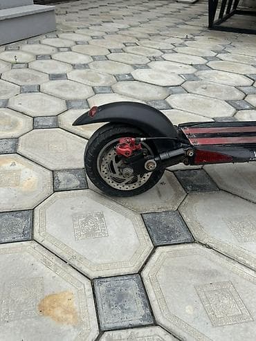 sukuturlar: Elektrik skuter - Güclü ön və arxa disk əyləcləri - İri ölçülü — 4