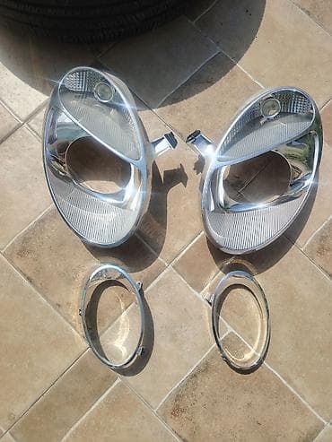 kompressor 100 liter: Mercedes W211 panaramanin 2002,2006 model faranin xromu ela — 1