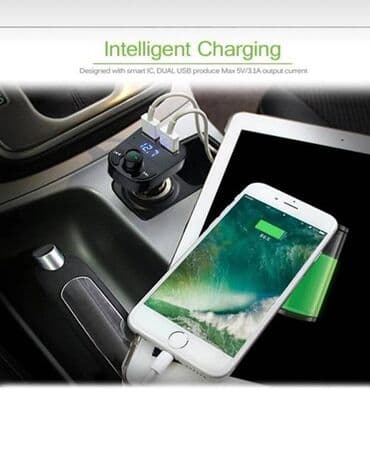 karaoke mikrofon bluetooth: Masin ucun mp3 blutuz modulyator,yeni kimidir,qutusuda qalib, telefonu — 2