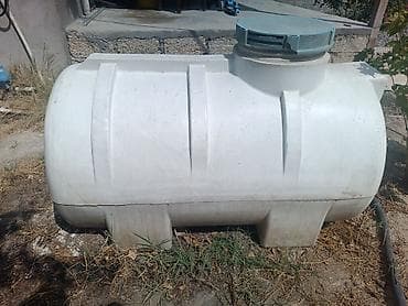 Plastik su çəni – horizontal tip - Material: yüksək keyfiyyətli — 3